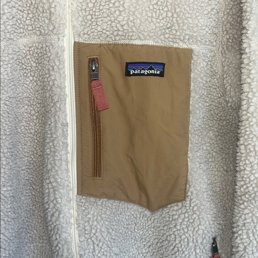 Patagonia Classic Retro-X Jacket Natural with Nest Brown XL - Picture 5 of 11